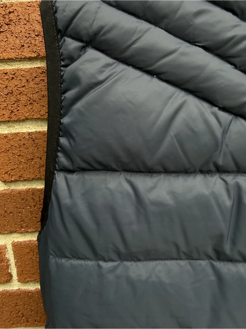 Diesel Men's Dark Navy Quilted Puffer Vest